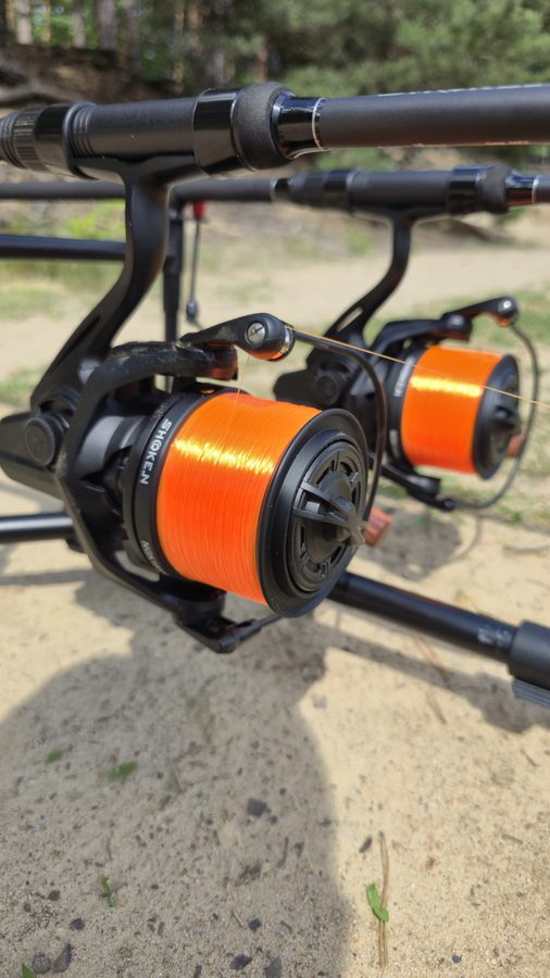 Kołowrotki SHOKEN VORTEX w naturalnym świetle