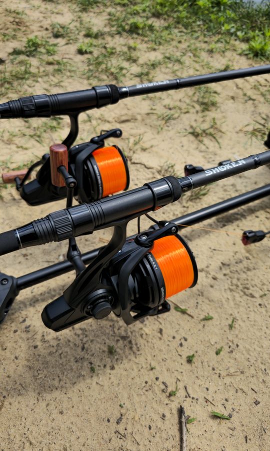 Detal kołowrotka SHOKEN VORTEX